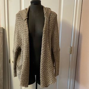 Brand new cardigan with hood
